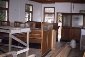 Interior of Royal Bank before restoration, [between 1976 and 1977] thumbnail