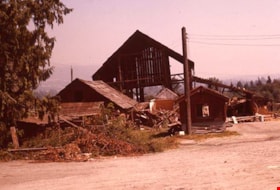 Lubbock barn and out buildings, 1977 thumbnail