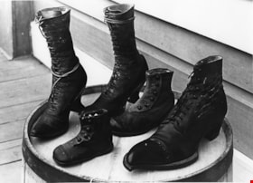 Display of boots, [198_] thumbnail