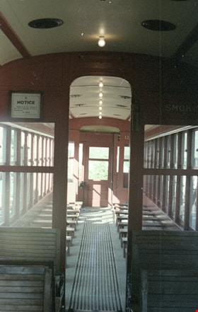 Interior of Interurban Tram no. 1223, [197-] thumbnail