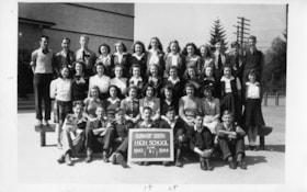 Burnaby South High School students, [between 1943 and 1944] thumbnail