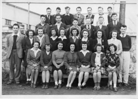 Burnaby South High School students, [between 1944 and 1945] thumbnail