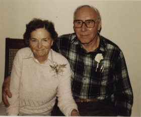 Margaret and Joe Corsbie on 40th anniversary, 1988 thumbnail