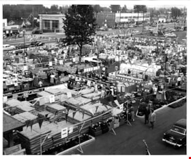 Simpsons-Sears parking lot sale, [1954] thumbnail