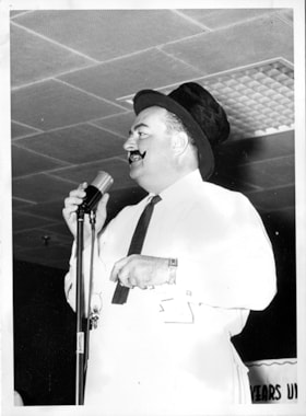 T. Boyd Haskell at microphone, [1954] thumbnail