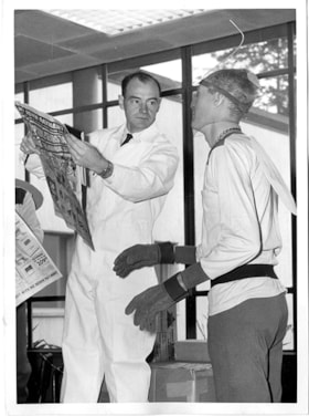 Two men peforming in skit, [1959] thumbnail