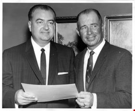 T. Boyd Haskell and Stan Leonard, Oct. 1959 thumbnail