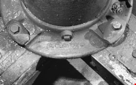 Base of centre post from C.W. Parker no. 119 carousel, 1990 thumbnail