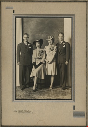 Adell and Earl Philips with Nora and John Pierce, [194-] thumbnail