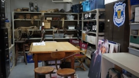 Jimmy Chow's work space and prop supplies, 2022 thumbnail