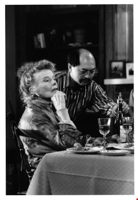 Jimmy Chow with Katharine Hepburn on the set of  thumbnail