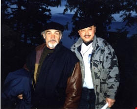 Jimmy Chow with Sean Connery, [1989] thumbnail