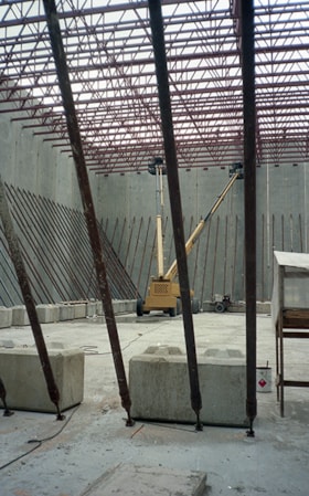Interior of tilt up building at Bridge Studios, May 1995 thumbnail