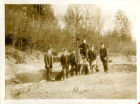 Men with dogs and boat, [191-] thumbnail