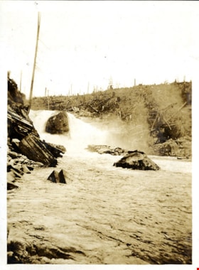Rapids and waterfall, [191-] thumbnail