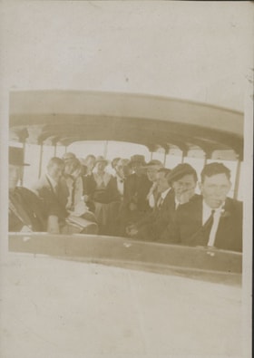 Love family on boat ride, [191-] thumbnail