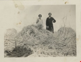 Esther Stanley in rice field, [193-] thumbnail