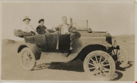 Three people in automobile, [1930] thumbnail