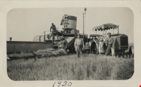 Combining in field, 1930 thumbnail