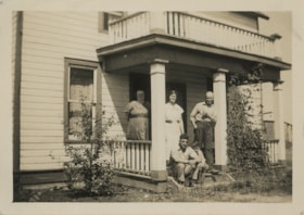 On porch in Alberta, [193-] thumbnail