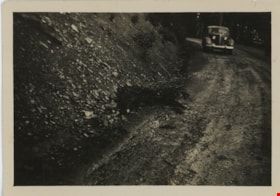 Automobile on road, [between 1947 and 1957] thumbnail