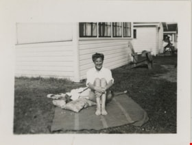 Margaret Love at Royal Canadian Air Force barracks, 1945 thumbnail