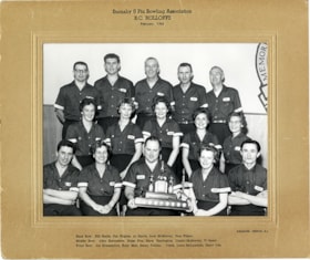Burnaby 5 Pin Bowling Association B.C. Rolloffs, Feb. 1964 thumbnail