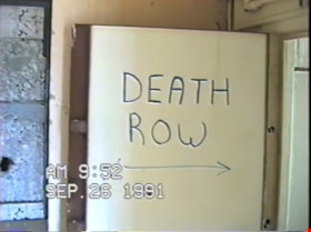 Videotape of Oakalla Death Row 1991, 26 Sep. 1991 thumbnail