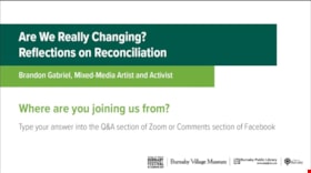 Are we really changing? Reflections on Reconciliation, 12 May 2021 thumbnail