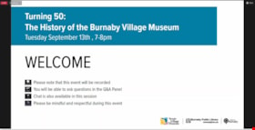 Turning 50: The History of the Burnaby Village Museum, 13 Sep. 2022 thumbnail