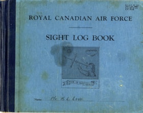 RCAF Sight Log Book, [1943] thumbnail