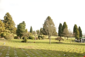 View showing landscape of the cemetery, 2015. (Exterior Photo.) Copyright: City of Burnaby. thumbnail