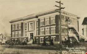 Historic view of Gilmore Community School, 1916. (View of school from the southwest. Historic Photo.) Copyright: City of Burnaby. Photo ID 449-004. thumbnail