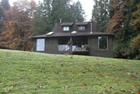 Exterior view of the Alfred & Ruth Macleod Cottage, 2013.. North elevation.. thumbnail