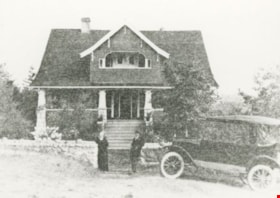 Historic view of the Murphy Residence, 1925. (Front elevation. Historic Photo.) Copyright: City of Burnaby. Photo ID 156-007. thumbnail