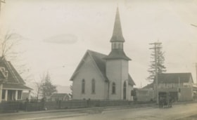 St. John the Divine Anglican Church, c.1915. (Oblique view. Other.) Copyright: City of Burnaby. thumbnail