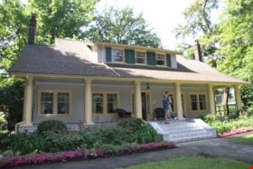 Exterior view of the front elevation of the E.W. Bateman House, 2013.. North elevation. thumbnail