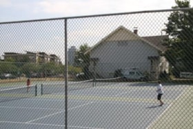 Right:  Burnaby South High School Memorial Tennis Courts, 2013 (View from the west. Other). Copyright: City of Burnaby. thumbnail
